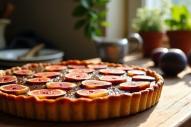 La tarte aux figues de grand-mère : une recette authentique et simple à réaliser
