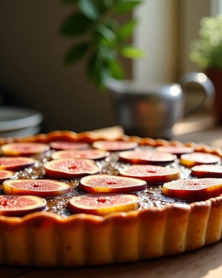 La tarte aux figues de grand-mère : une recette authentique et simple à réaliser