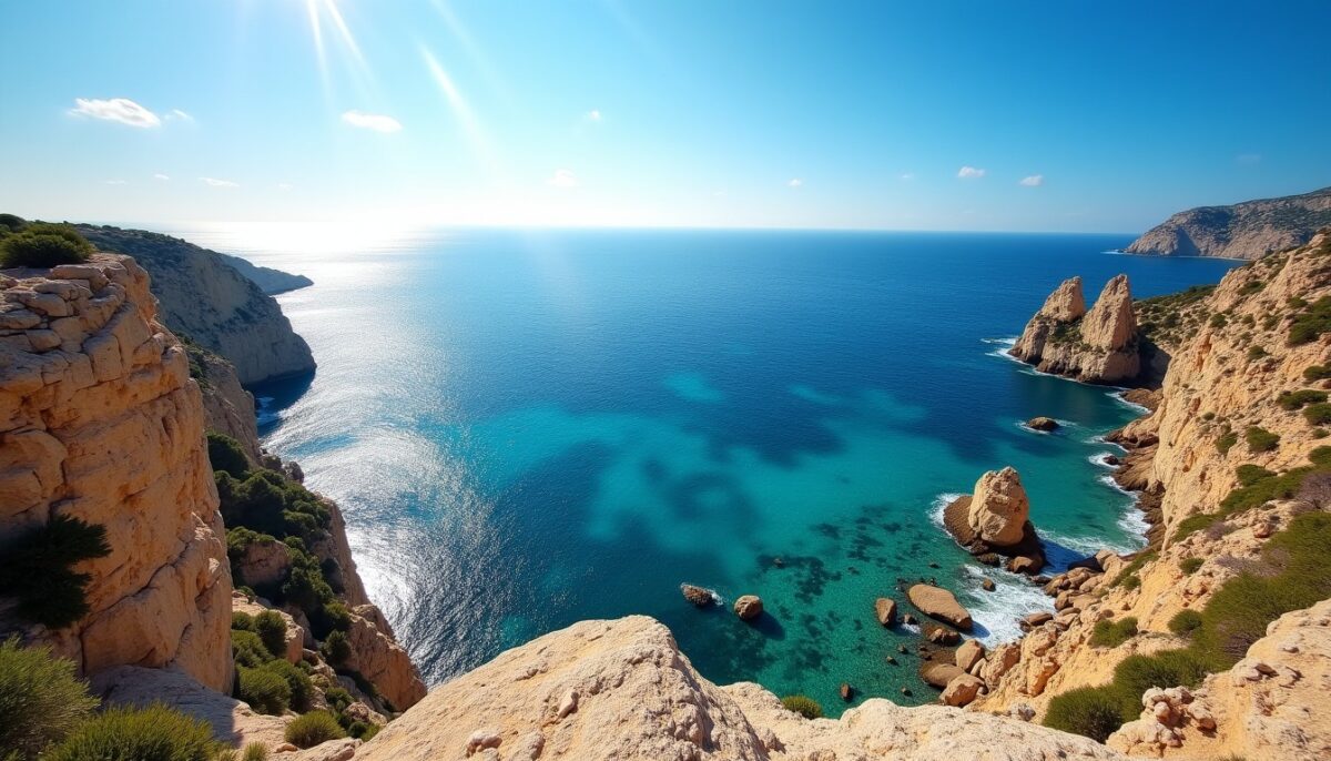Au sommet du Belvédère du Mugel : un panorama époustouflant sur la calanque et la Méditerranée