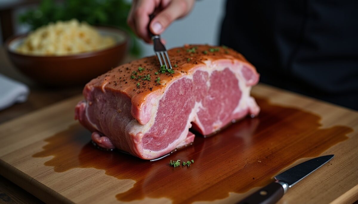 Comment réussir un rôti de porc moelleux : astuces et temps de cuisson au four