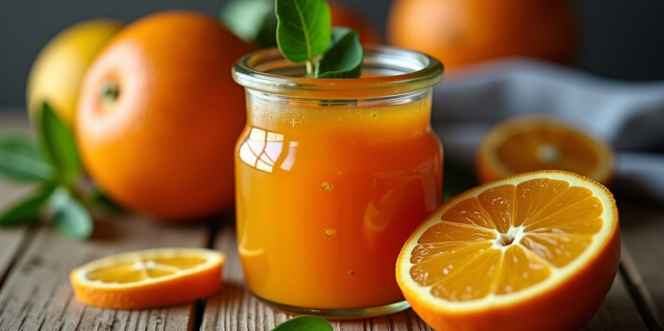Délicieuse confiture d’orange et citron à l’écorce : recette express et savoureuse