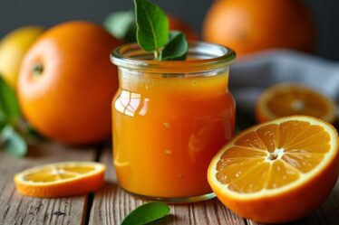 Délicieuse confiture d’orange et citron à l’écorce : recette express et savoureuse