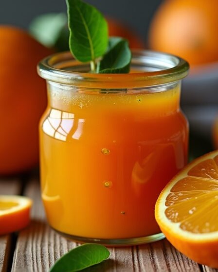 Délicieuse confiture d’orange et citron à l’écorce : recette express et savoureuse