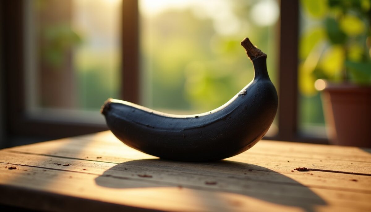 Banane noire : ce qu’il faut savoir sur sa consommation, ses risques et ses bienfaits