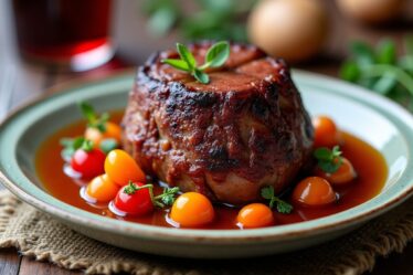 Daube de bœuf classique : savoureuse recette au vin rouge et légumes mijotés