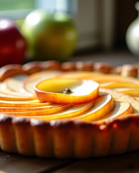 Délicieuse tarte normande aux pommes : recette simple et pleine de saveurs