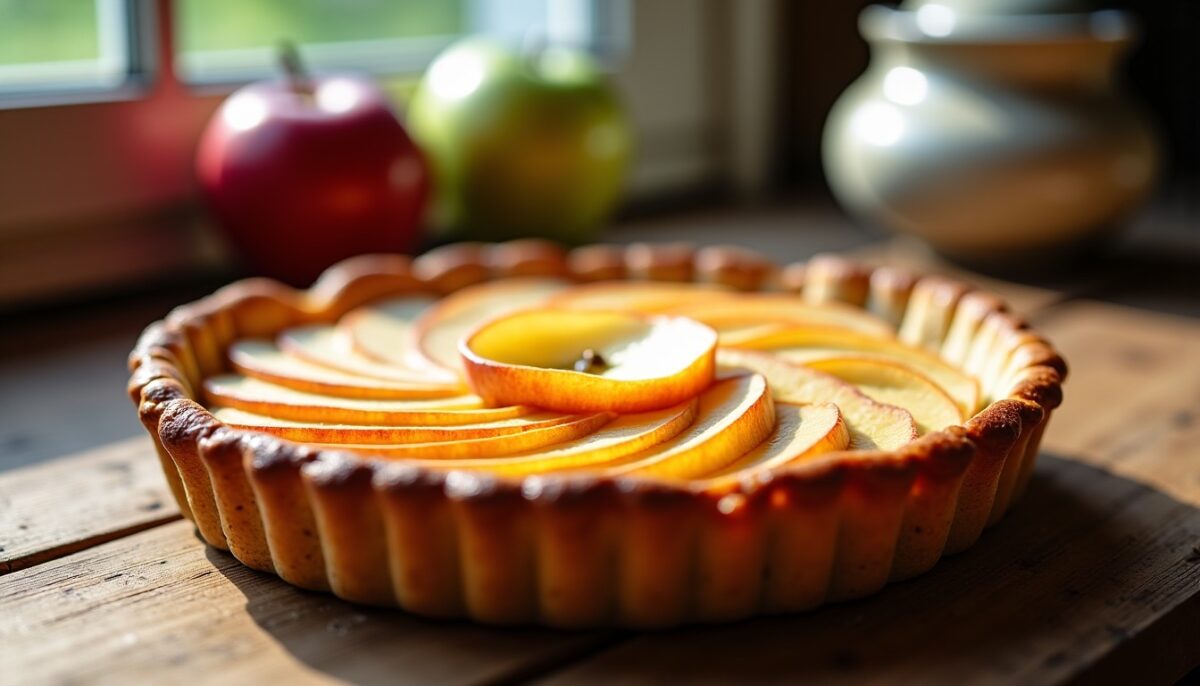 Délicieuse tarte normande aux pommes : recette simple et pleine de saveurs