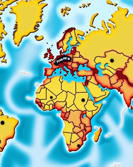 Singapour sur la carte du monde : position géographique et faits essentiels