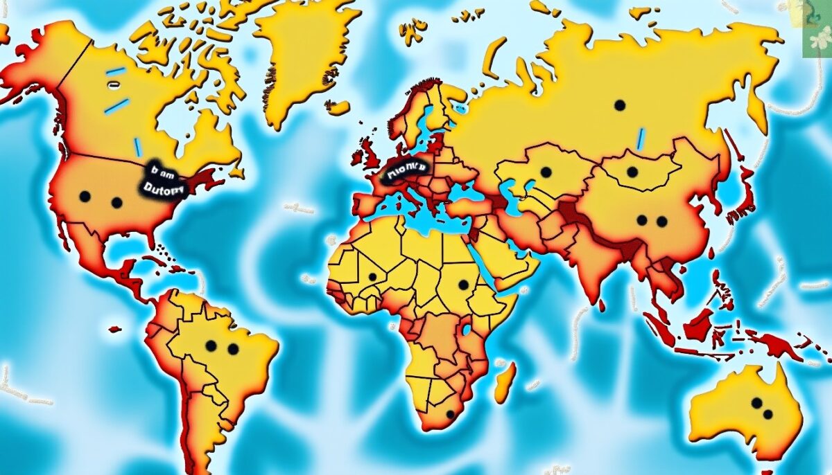 Singapour sur la carte du monde : position géographique et faits essentiels