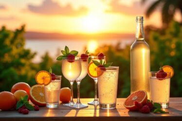 Cocktails au vin blanc : recettes simples et fraîches pour savourer l'été
