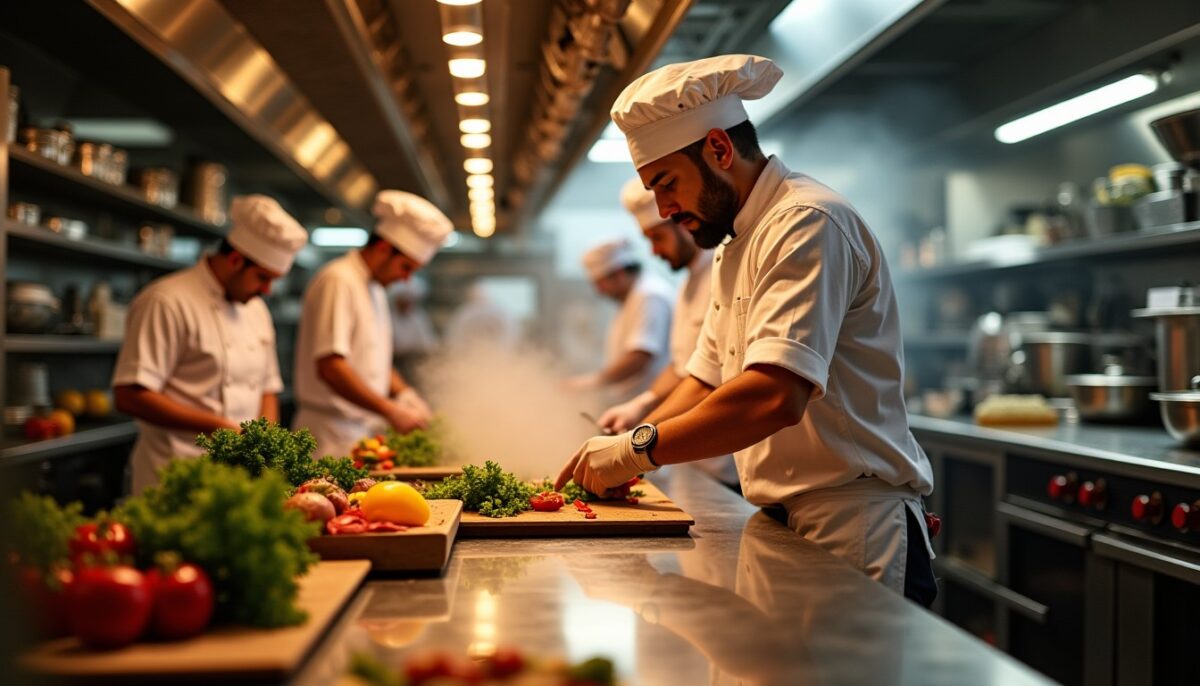 Dans les coulisses d'une cuisine de restaurant : quand chaque détail fait toute la différence