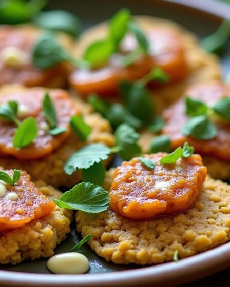 Recette facile de sauce maison au yaourt et herbes fraîches pour falafels