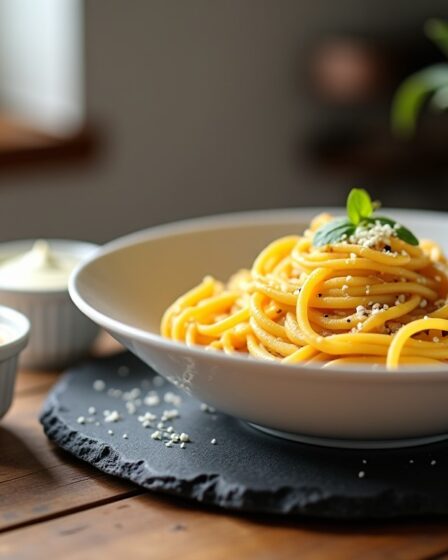 Recette facile de pâtes carbonara : choisir entre crème fraîche liquide ou épaisse