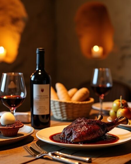 Découvrez les délices culinaires au cœur d'un restaurant troglodyte unique à Saumur