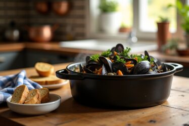 Moules marinières à l'ancienne : la recette traditionnelle simple et savoureuse de grand-mère