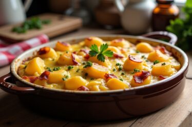 Recette traditionnelle de la tartiflette de grand-mère : facile, rapide et savoureuse